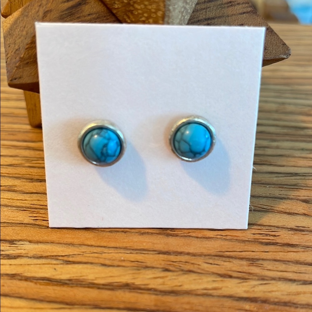 Turquoise Stud Earrings